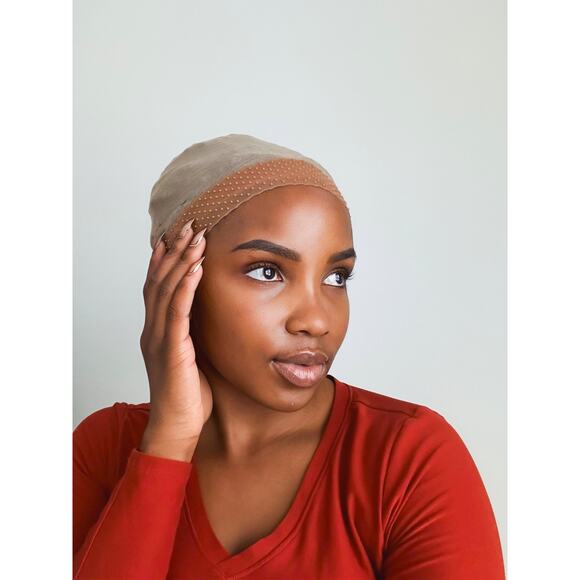 Silicone Non Slip Wig Grip Band Gripper Headband Tan 3 Pack Sport Elastic - Picture 4 of 6